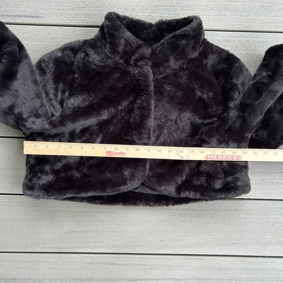 Laundry Faux Fur Shrug women’s L - Picture 4 of 6